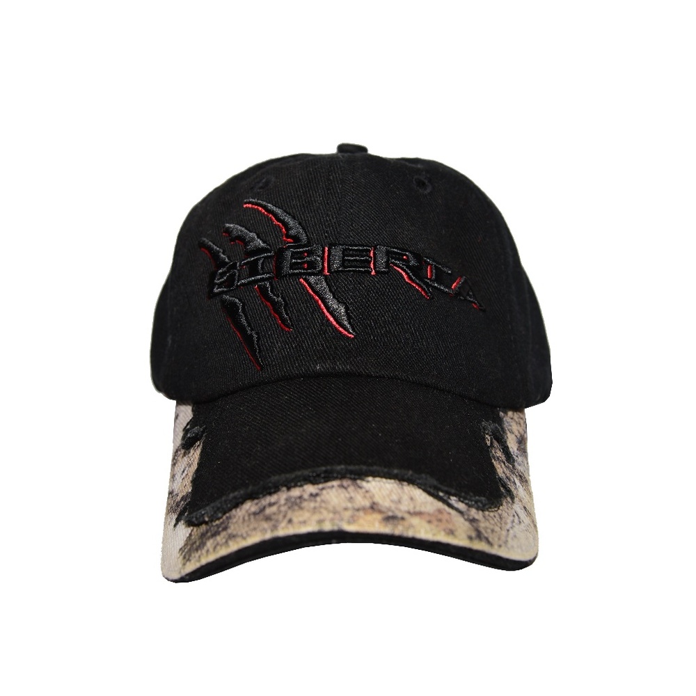 SIBERIA Raptor Hat Snow/Black